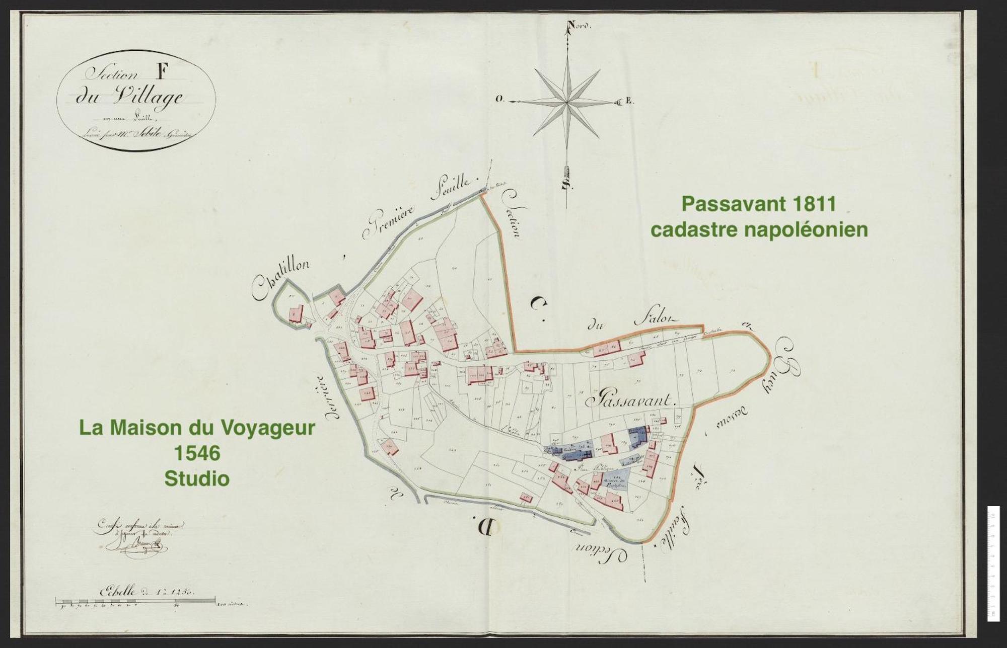 La Maison Du Voyageur 1546 Passavant Exterior foto